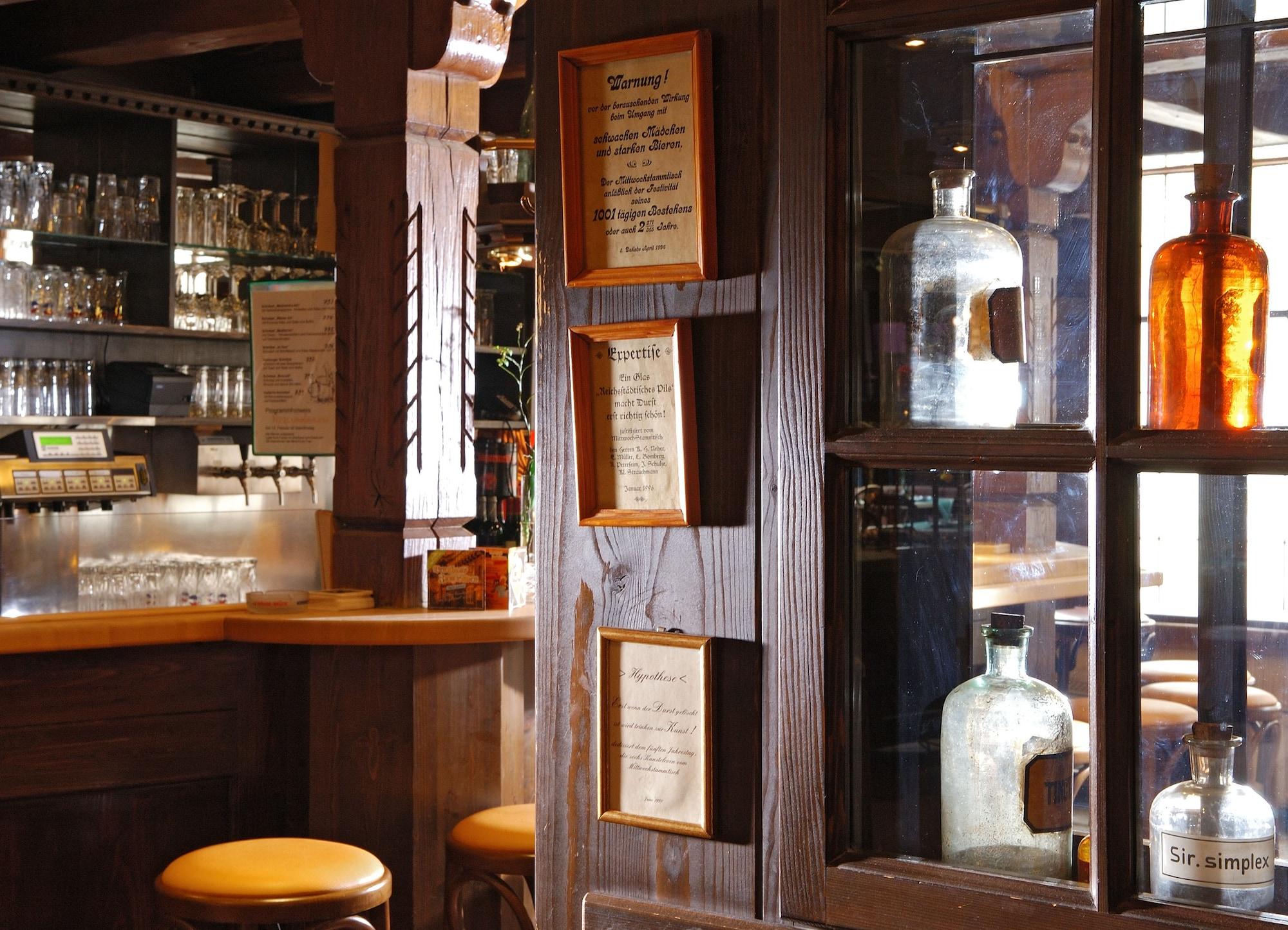 Hotel Brauhaus Zum Löwen Mühlhausen Exterior foto